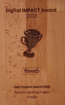 Feweb — Digital Impact Award — Remote Learning Project 2023